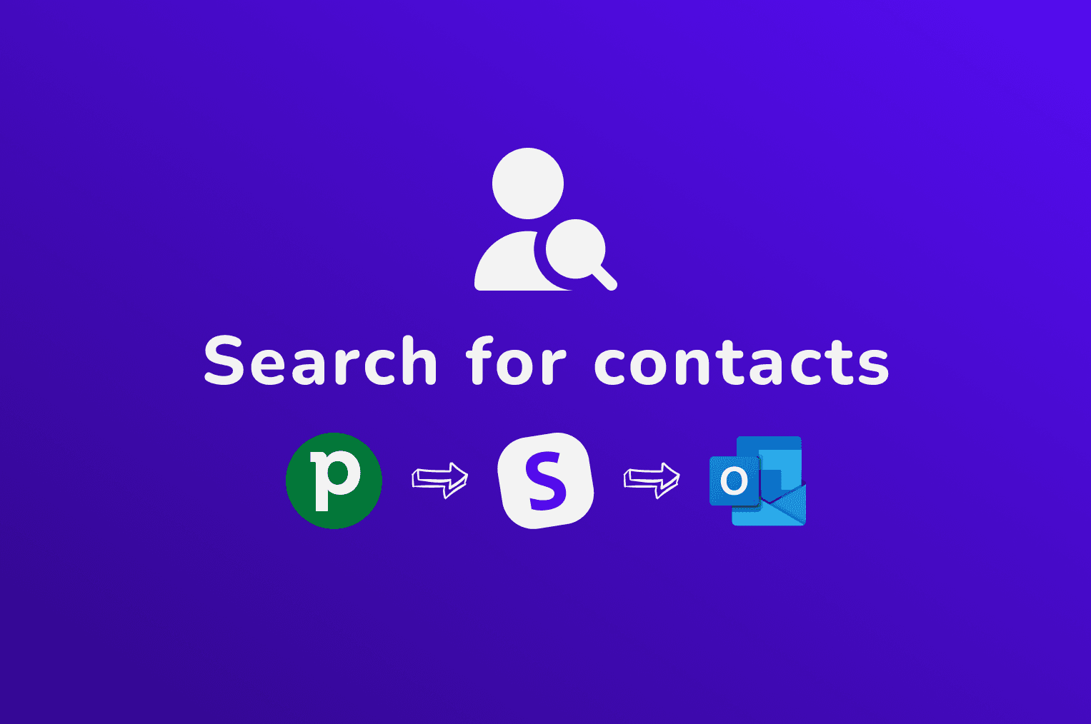 Search for contacts